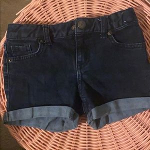 Dark Wash Jean Shorts